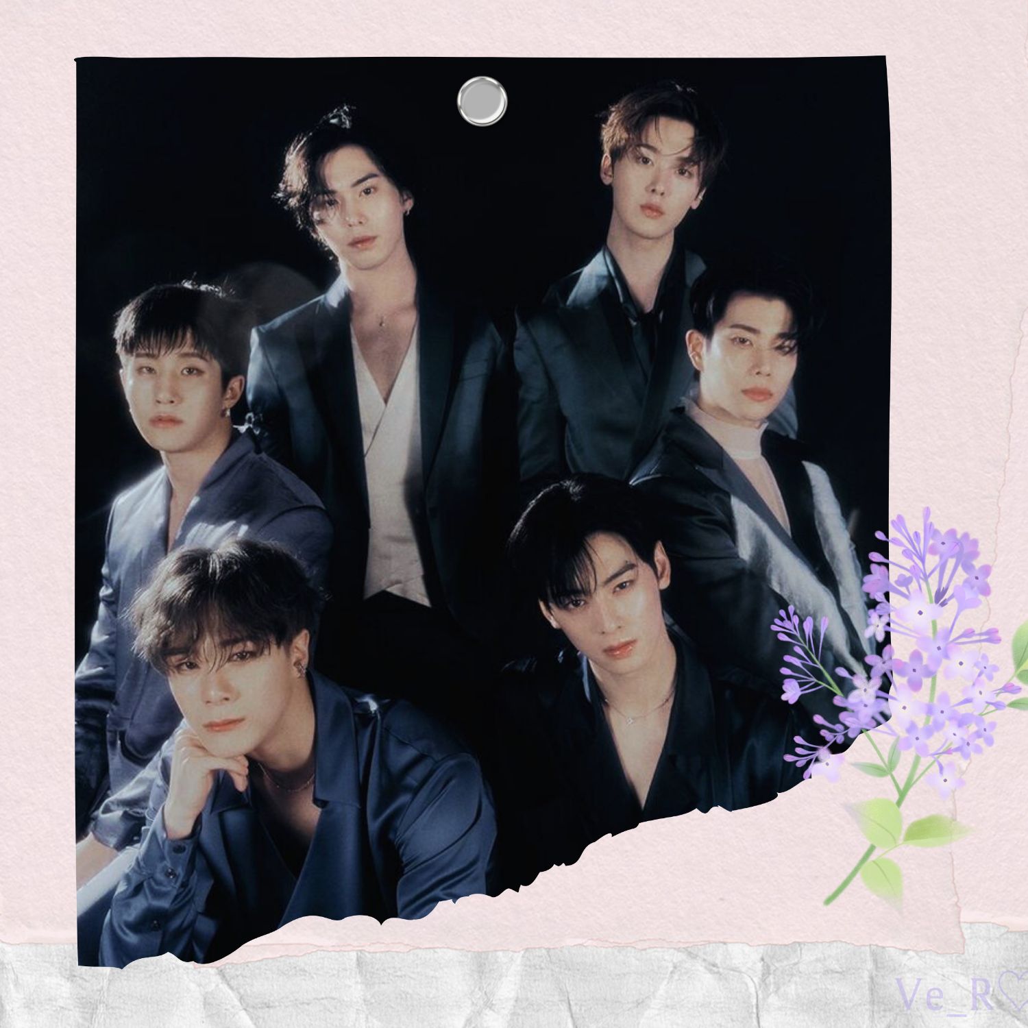 A moment captured by ASTRO's fan