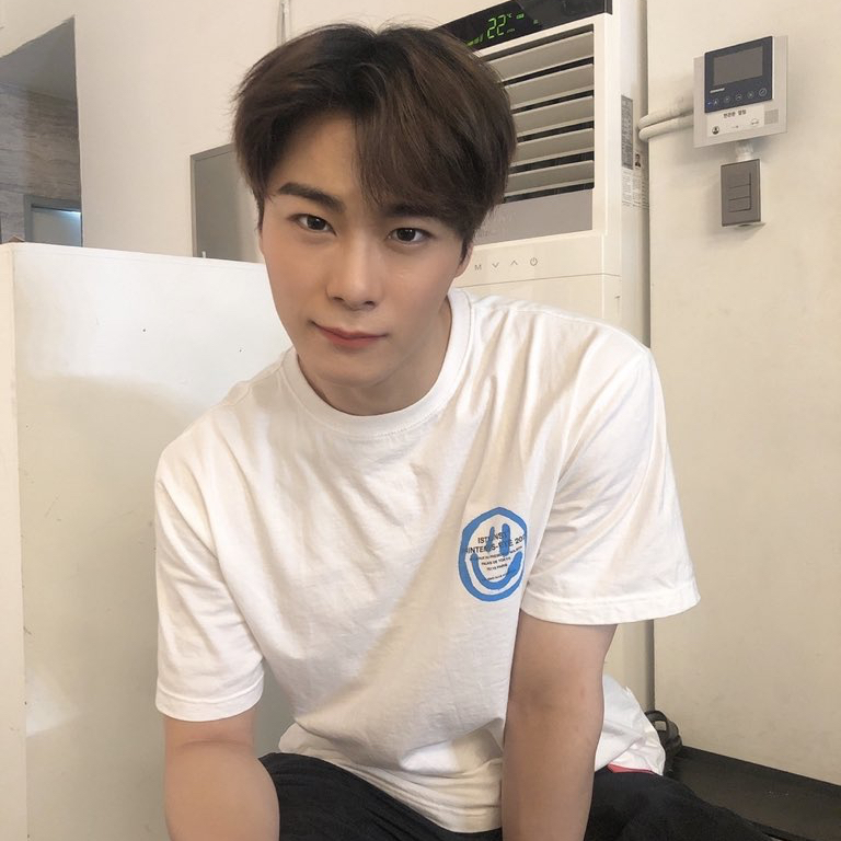 Recent activity shot of Moonbin (ASTRO)