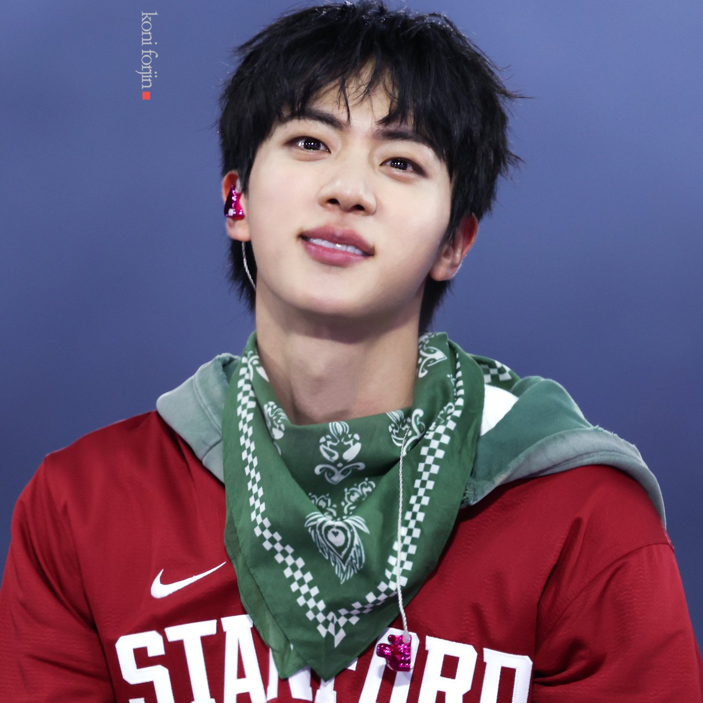 A moment captured by Jin (BTS)'s fan