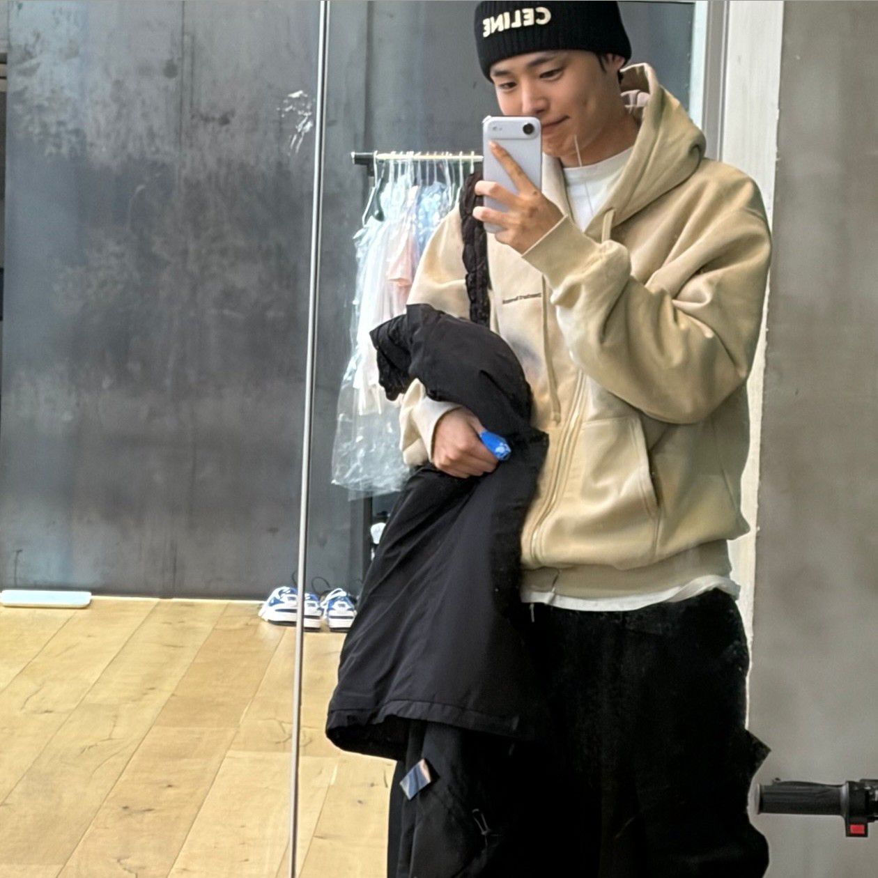 A moment captured by Choi Byungchan's fan