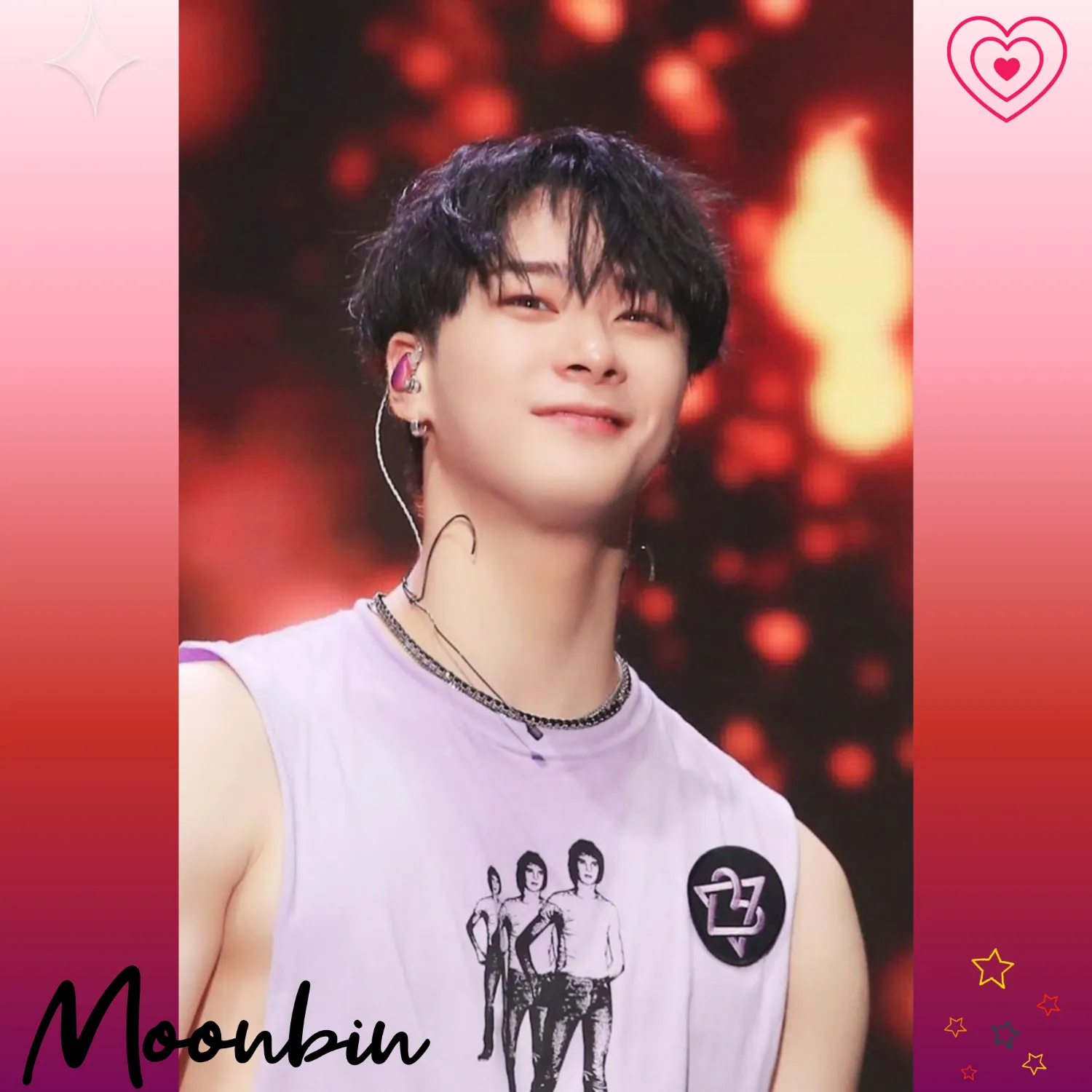 A moment captured by Moonbin (ASTRO)'s fan