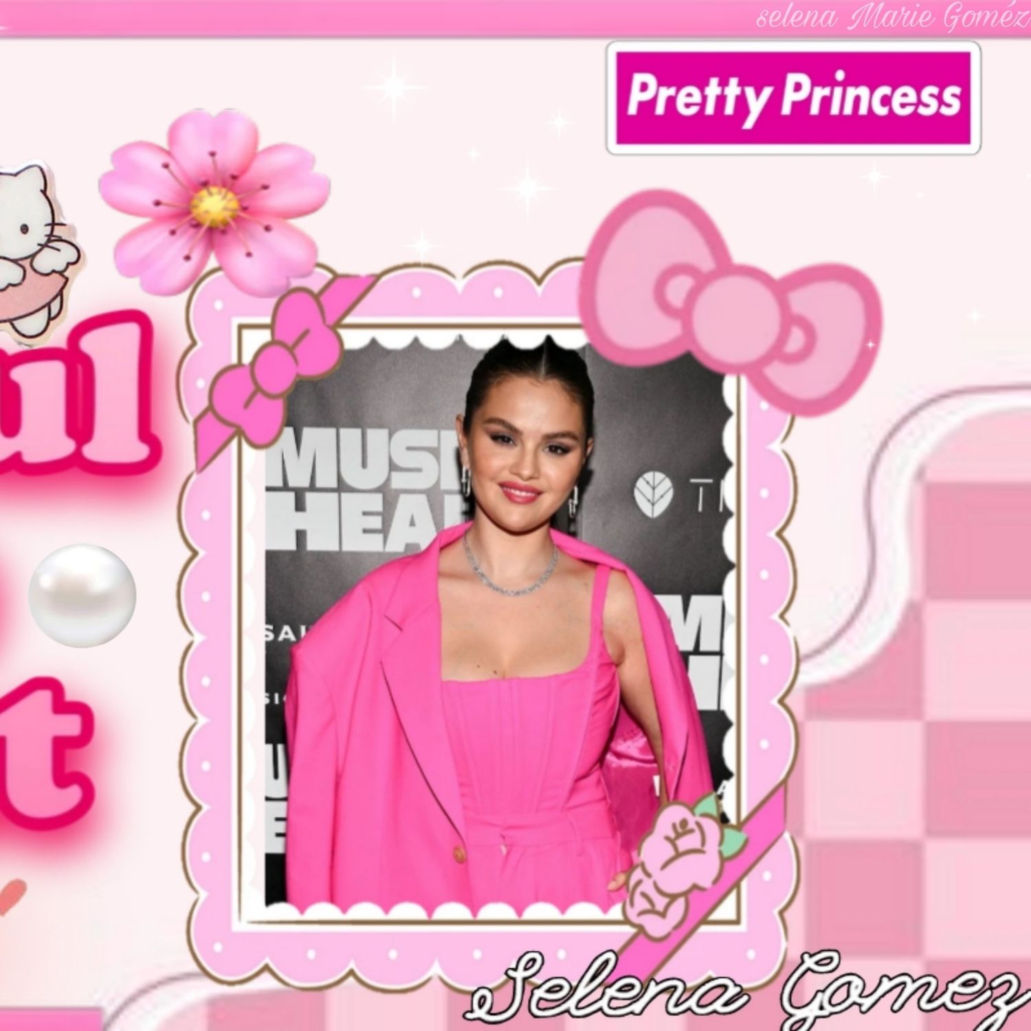 A moment captured by Selena Gomez's fan