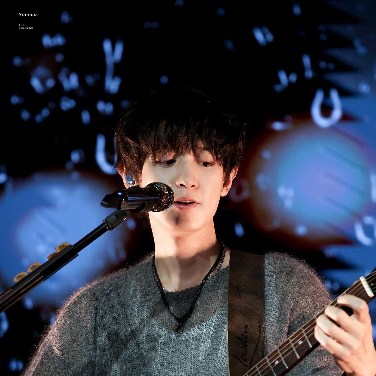 Recent activity shot of Chanyeol (EXO)