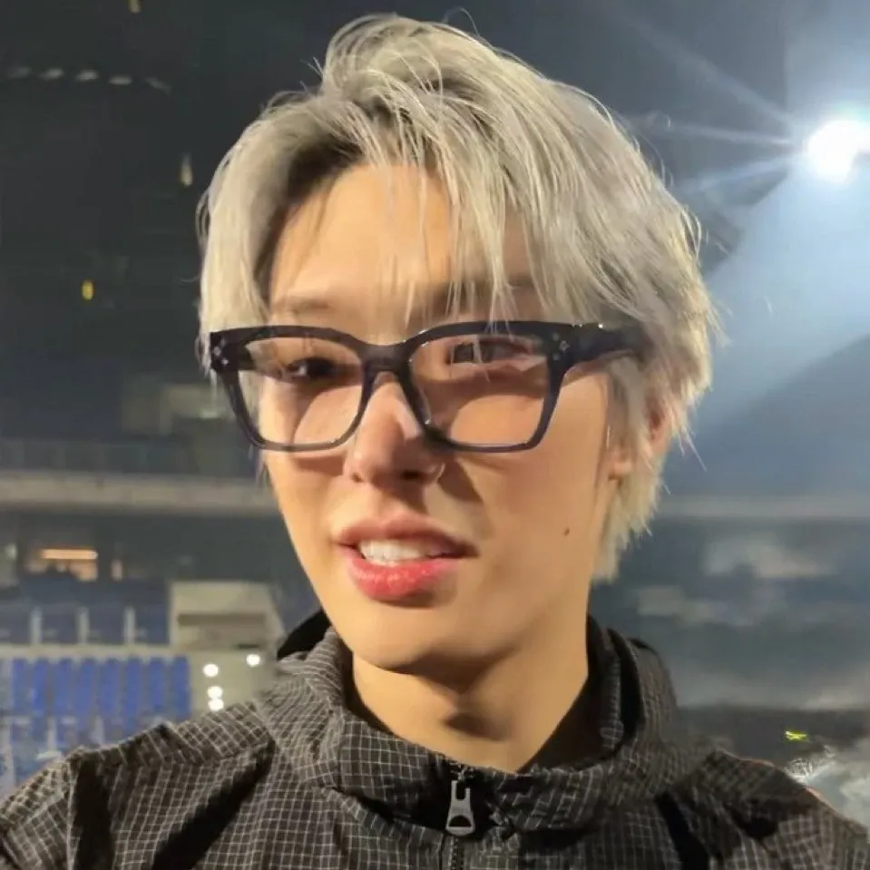 Recent activity shot of Mingi (ATEEZ)