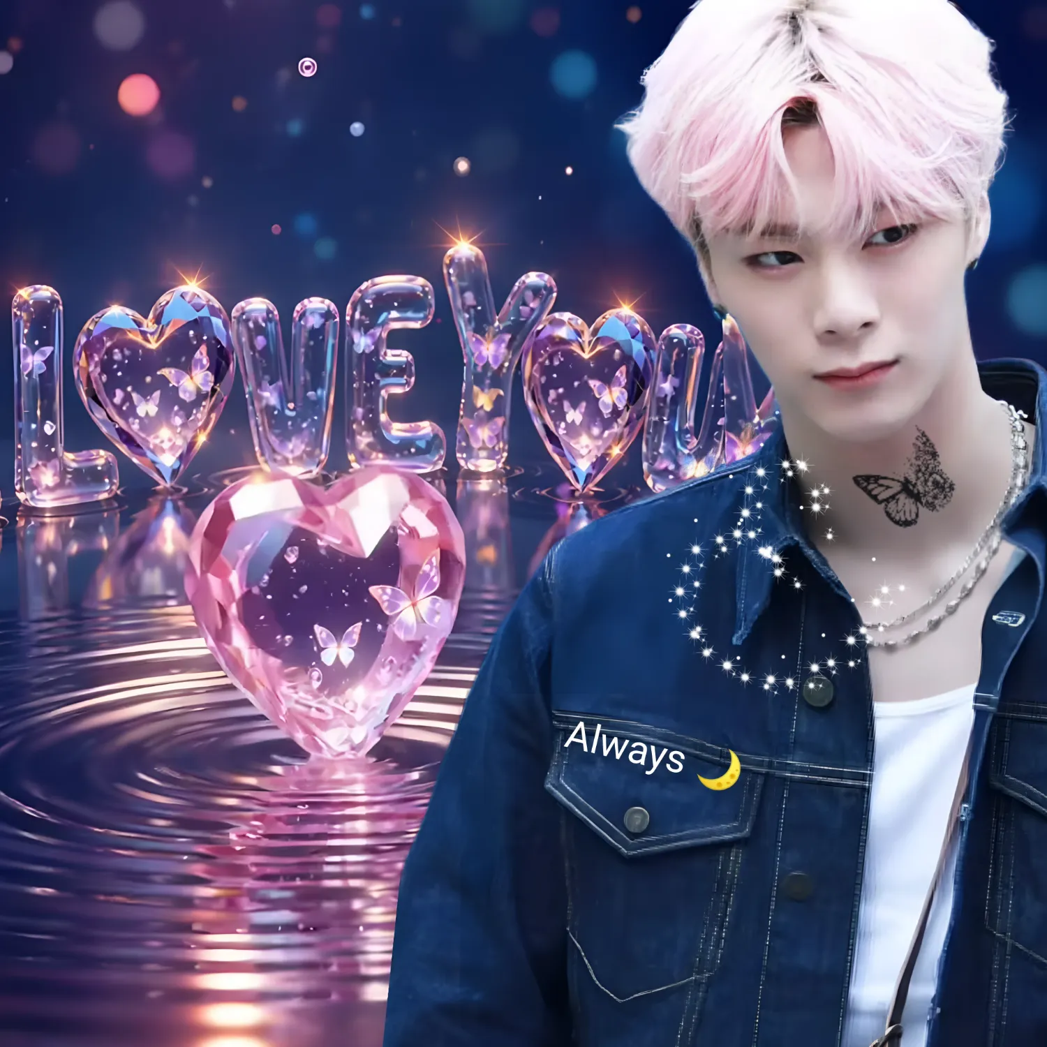 Recent activity shot of Moonbin (ASTRO)