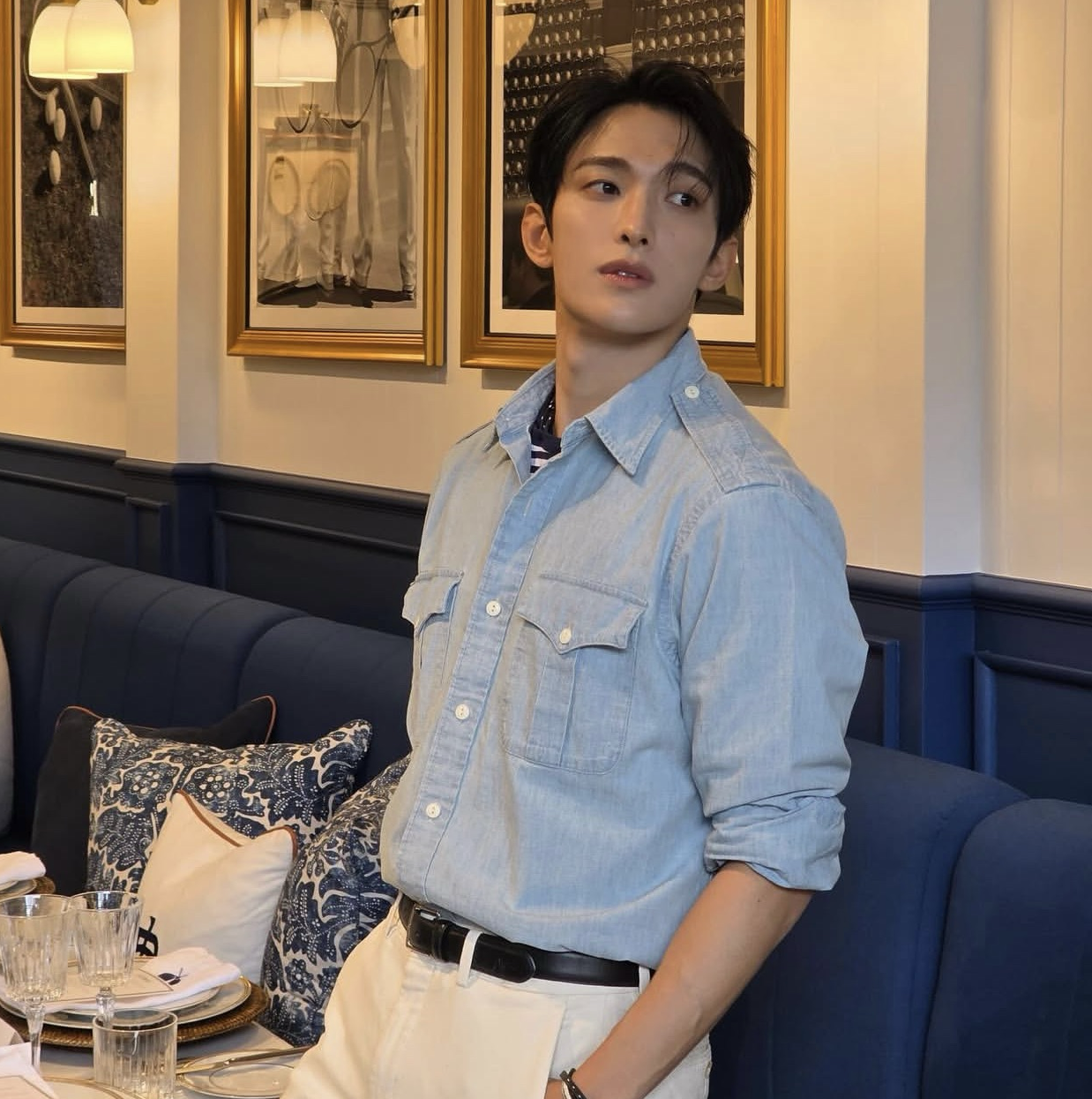 Recent activity shot of DK (SEVENTEEN)