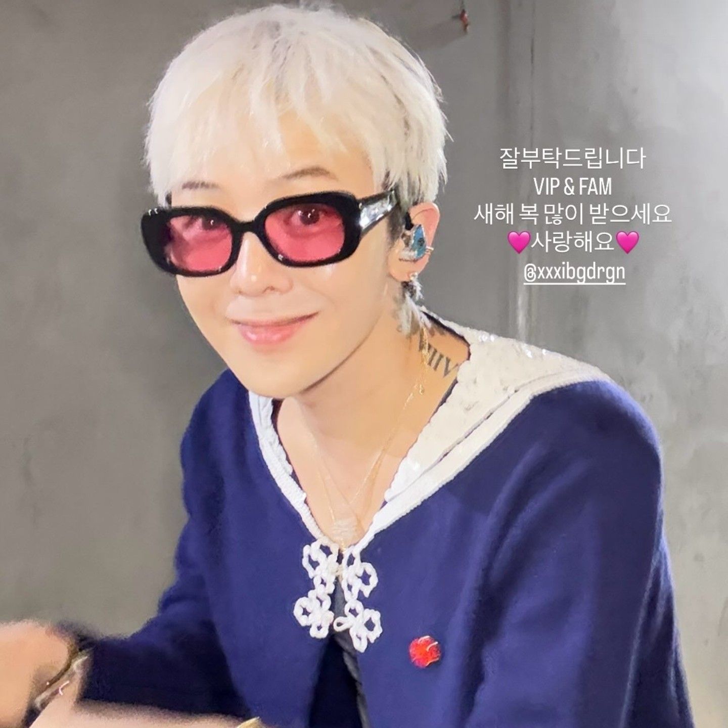 Behind-the-scenes cut of G-DRAGON (BIGBANG)