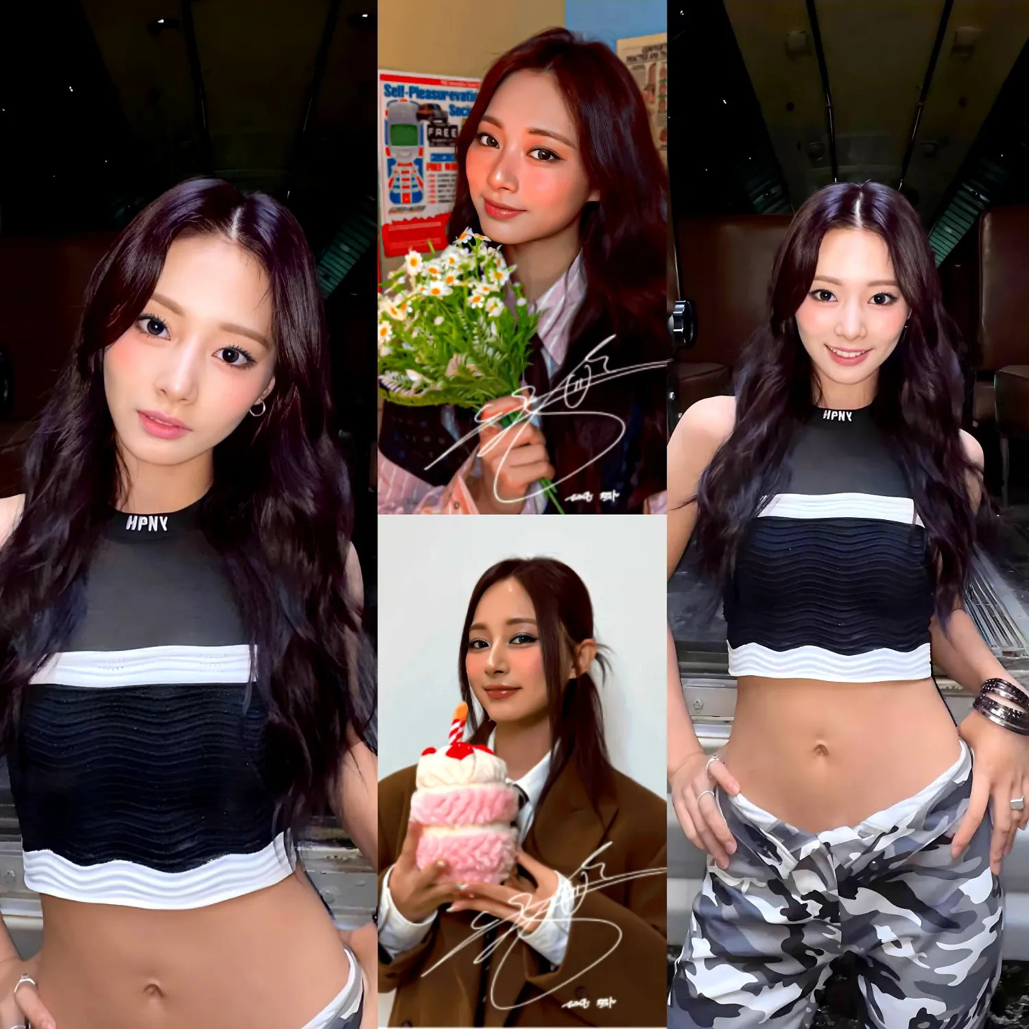 Momen yang diabadikan oleh penggemar Tzuyu (TWICE)