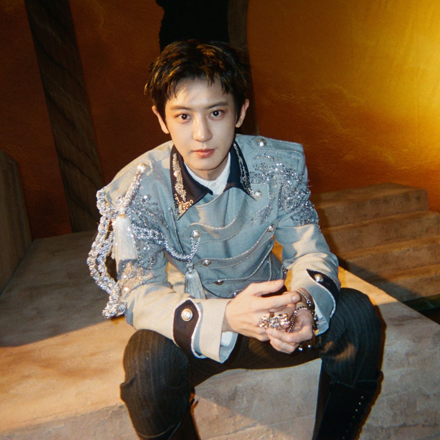 Momen yang diabadikan oleh penggemar Chanyeol (EXO)