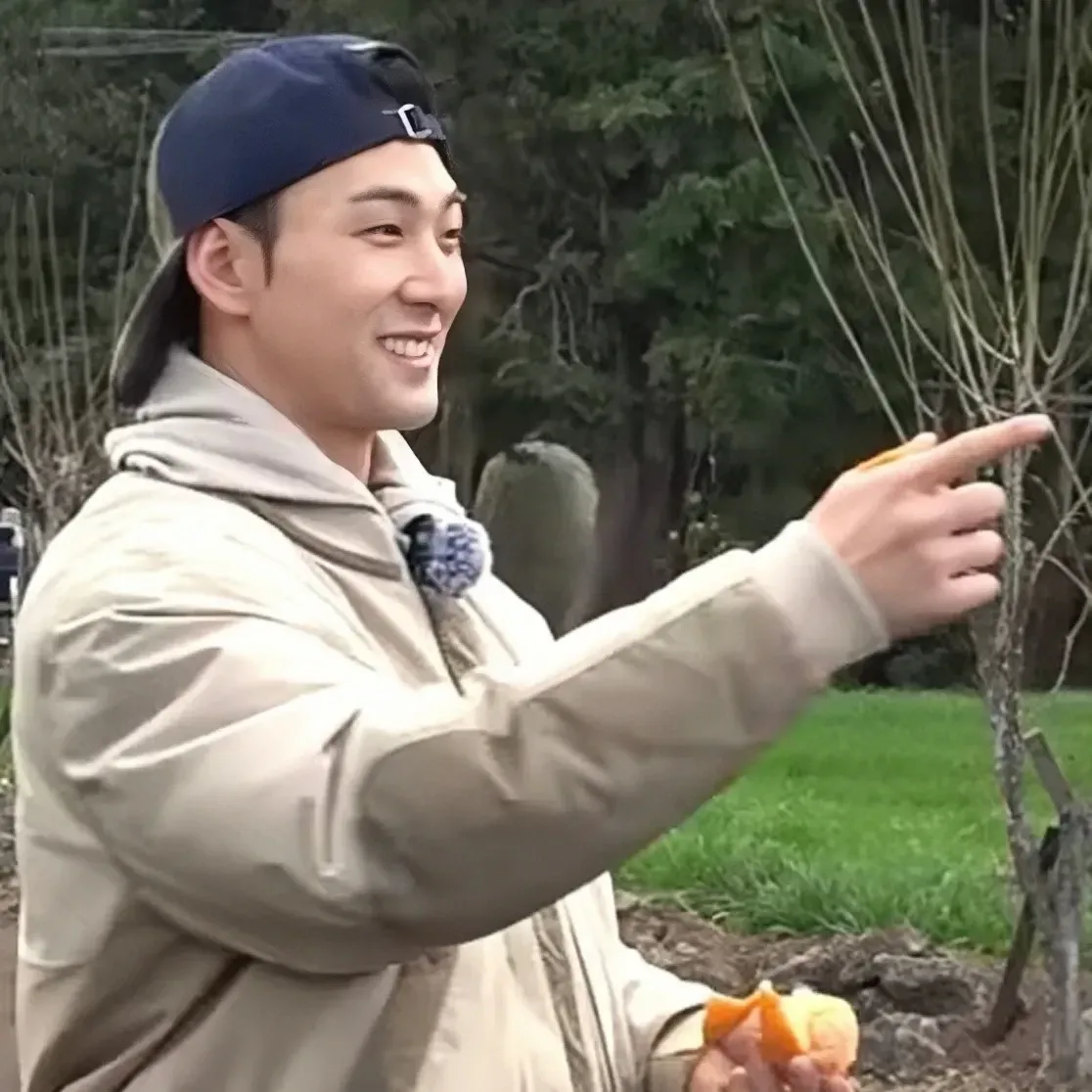 백호의 비하인드 컷