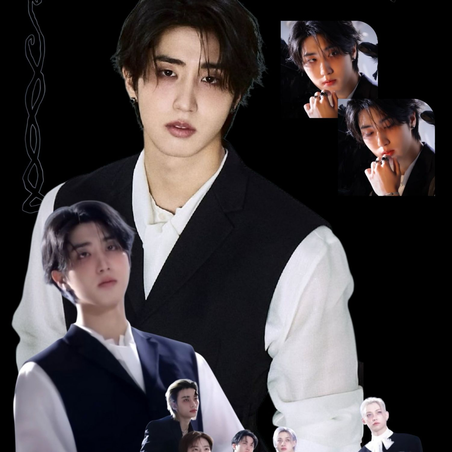 A moment captured by HAN (Stray Kids)'s fan