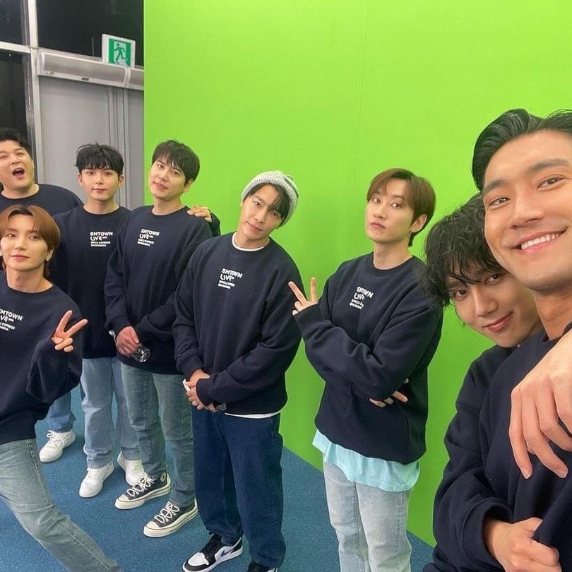 슈퍼주니어의 비하인드 컷