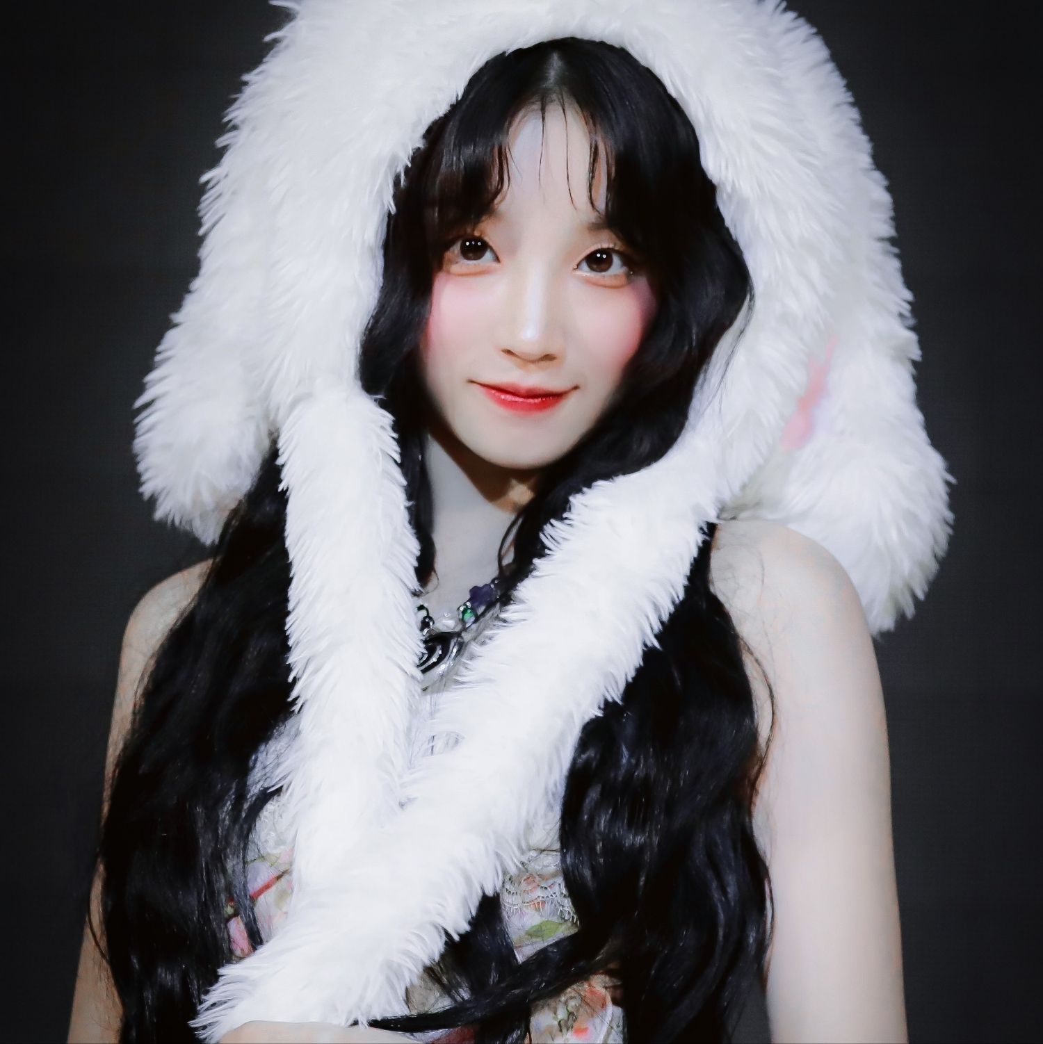 A moment captured by Yuqi (i-dle)'s fan