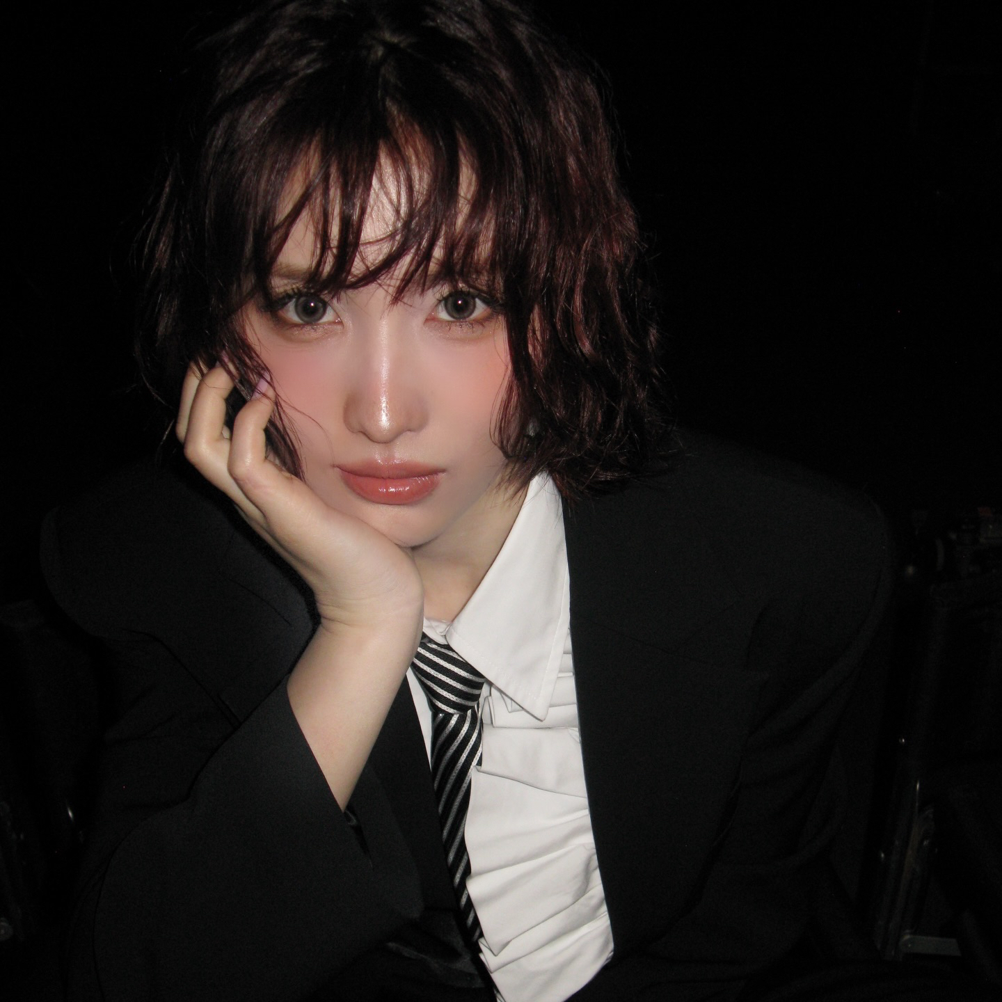 Momen yang diabadikan oleh penggemar Momo (TWICE)