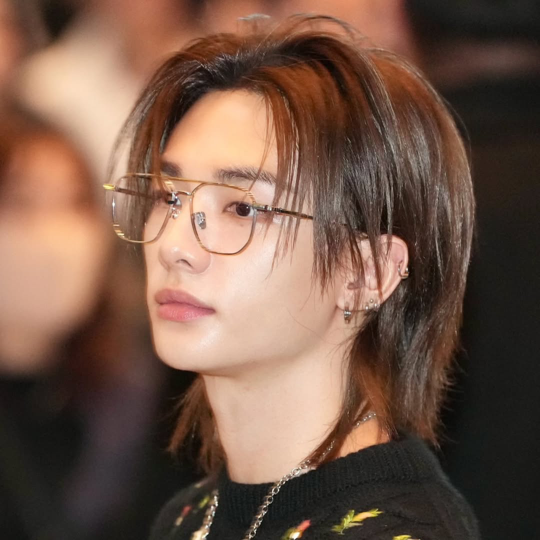 A moment captured by Felix (Stray Kids)'s fan