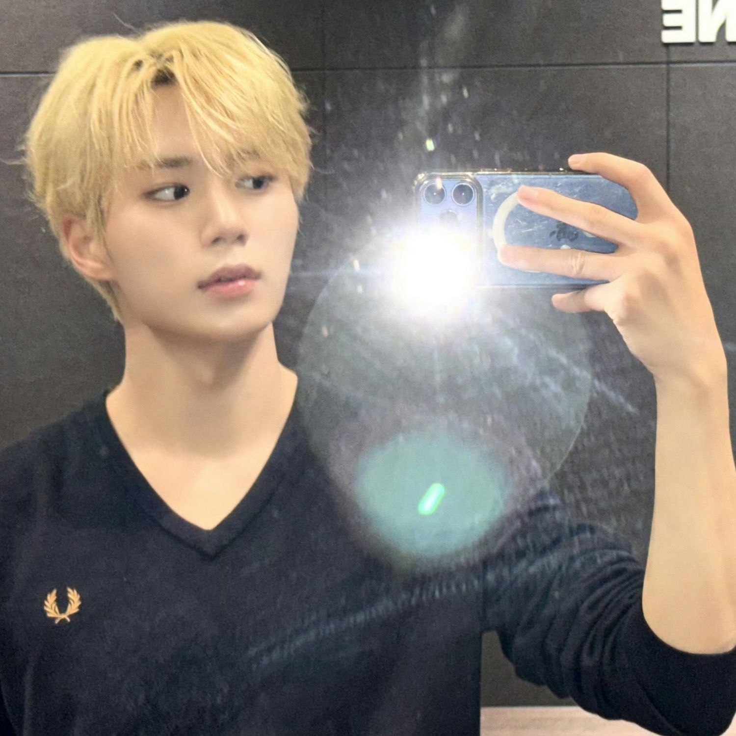 Recent activity shot of Kim Junseo (ALPHA DRIVE ONE)