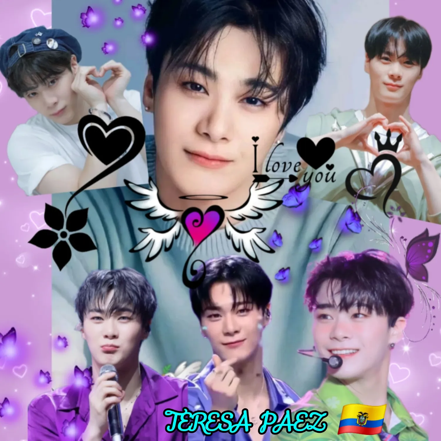 Recent activity shot of Eunwoo (ASTRO)