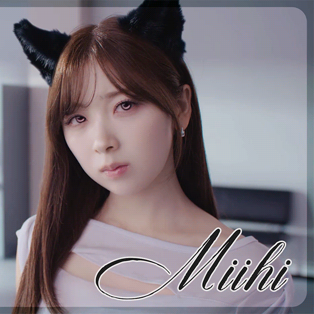 Behind-the-scenes cut of Miihi (NiziU)