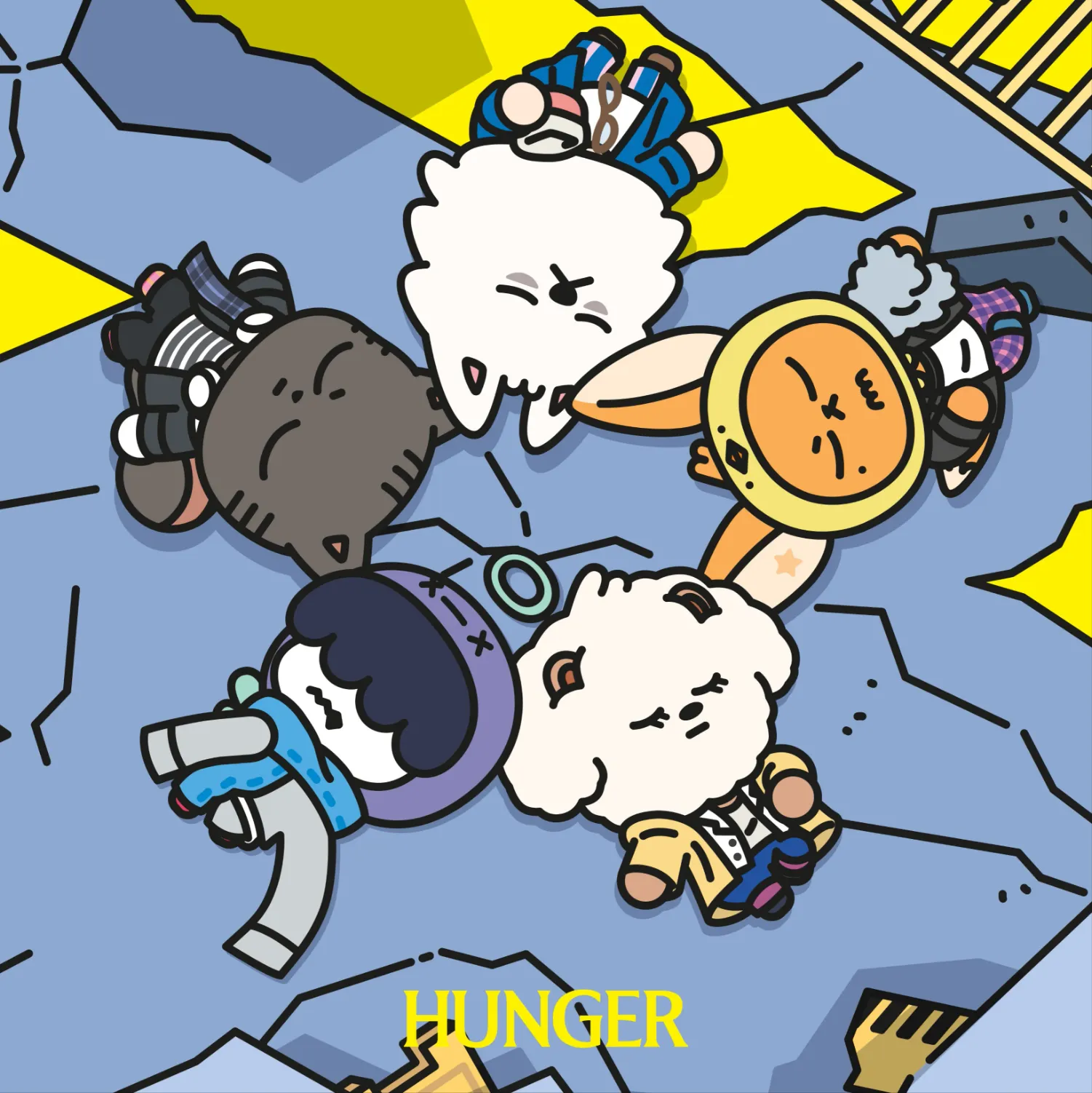 Potret di balik layar TOMORROW X TOGETHER