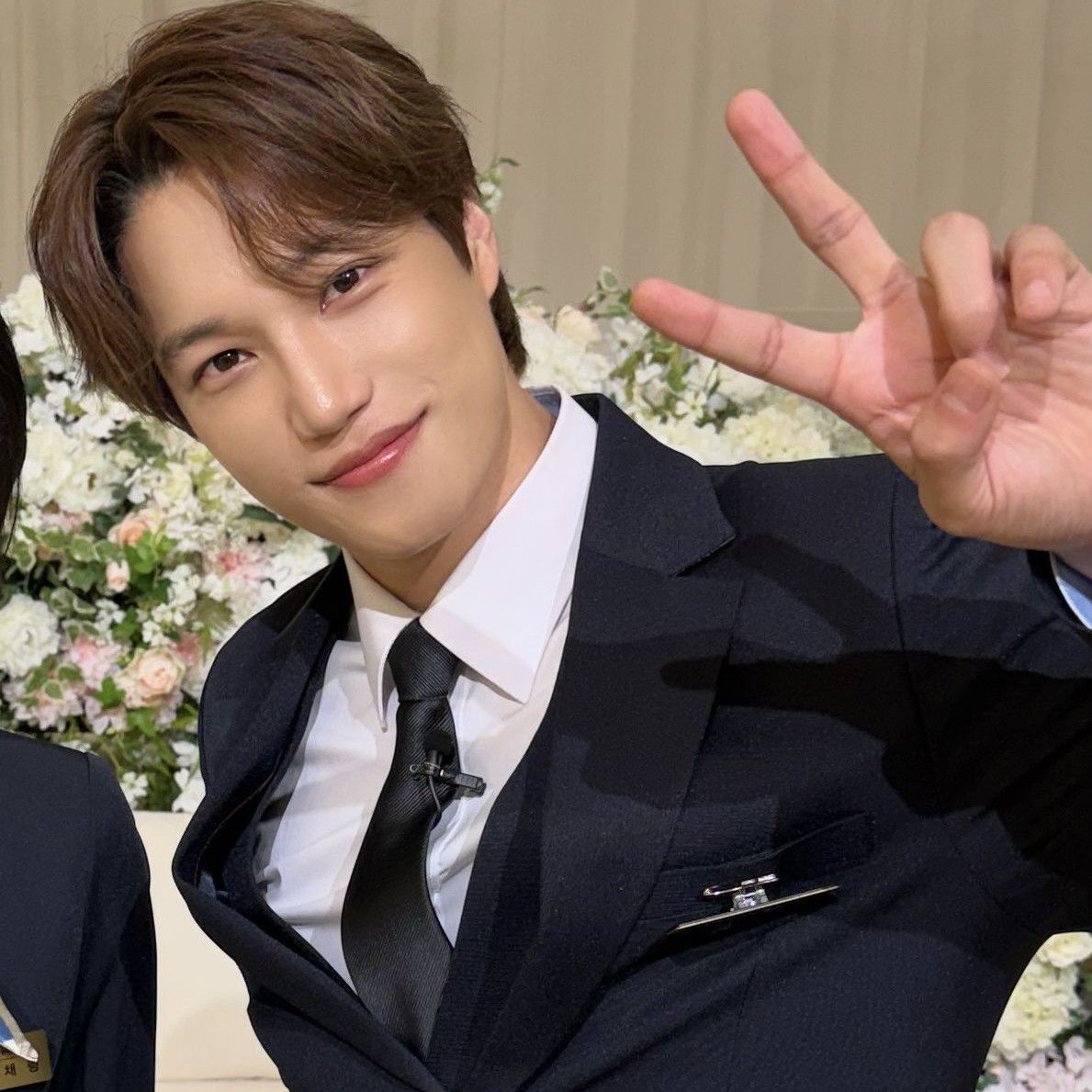 Momen yang diabadikan oleh penggemar Kai (EXO)