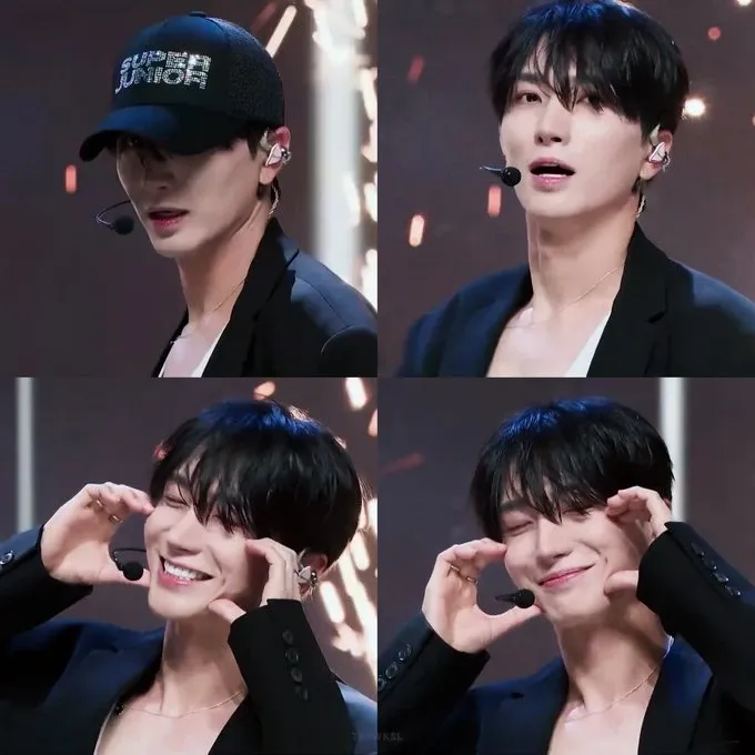 A moment captured by Leeteuk (Super Junior)'s fan