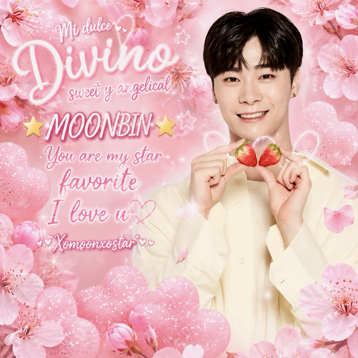 A moment captured by Moonbin (ASTRO)'s fan