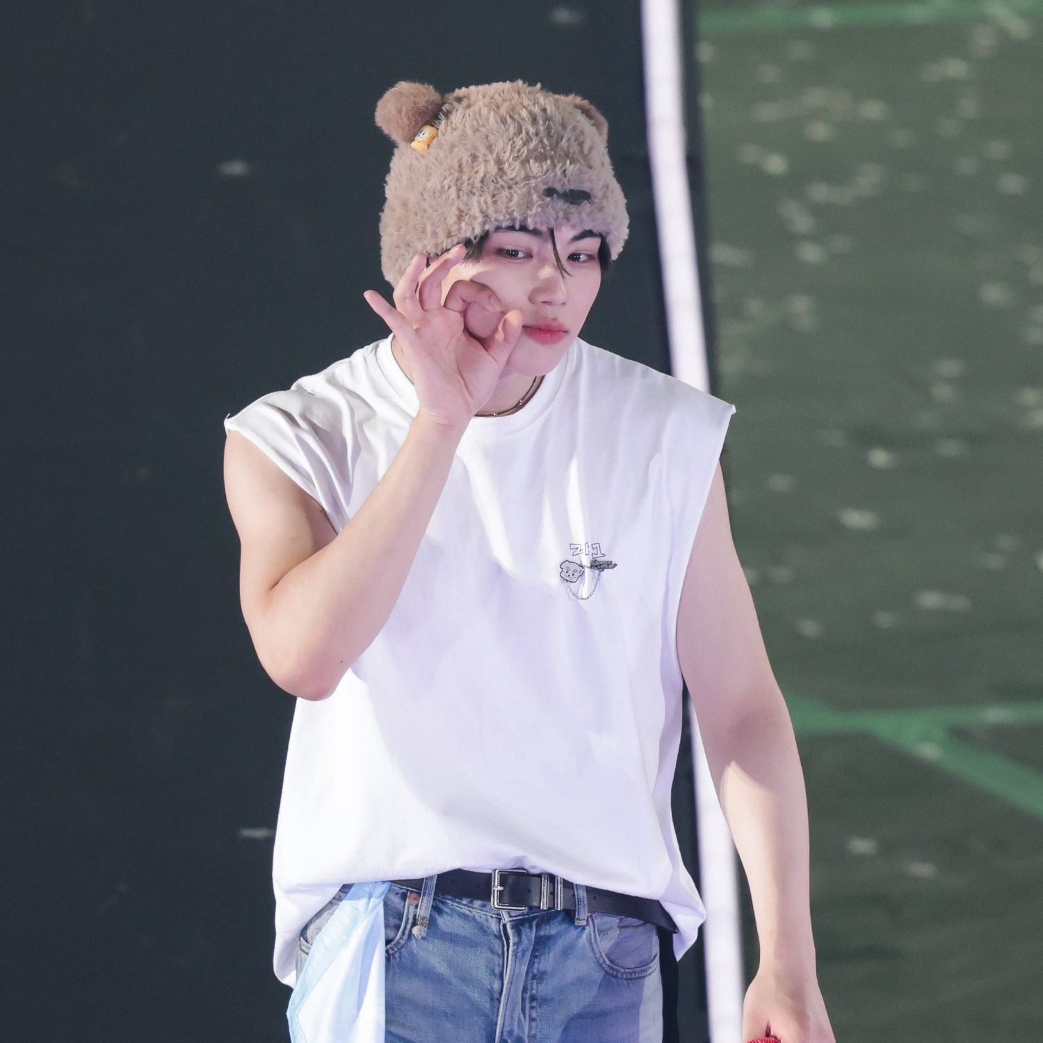 A moment captured by Park Gunwook (ZEROBASEONE)'s fan