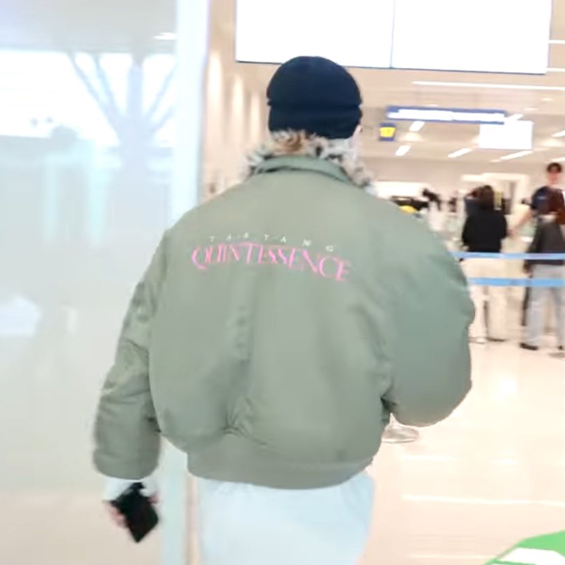 A moment captured by Taeyang (BIGBANG)'s fan