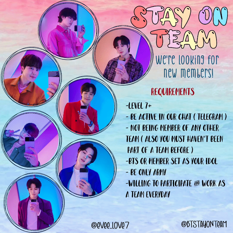 Foto aktivitas terbaru BTS