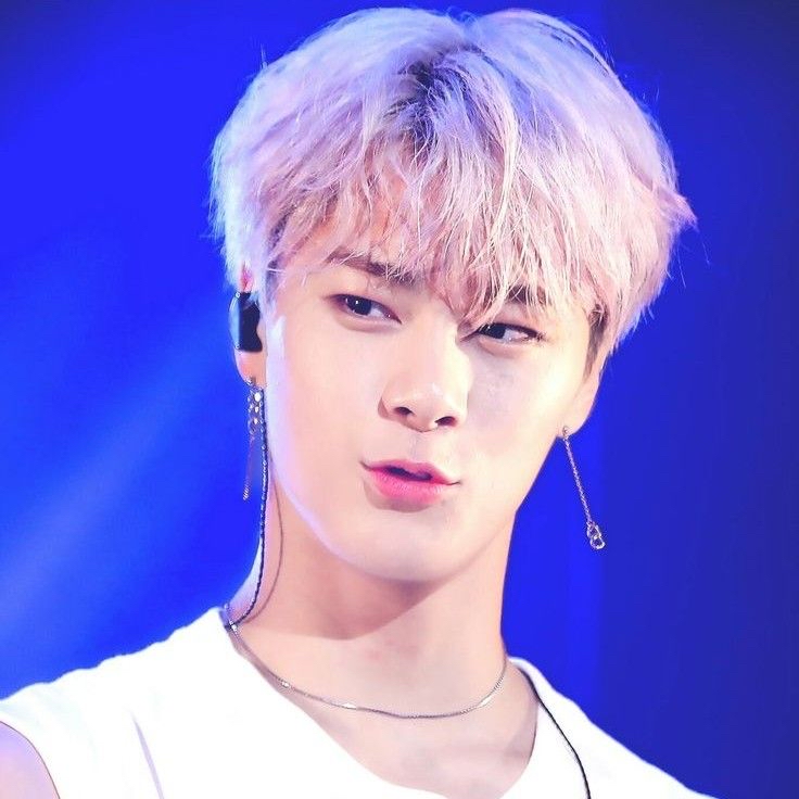 Recent activity shot of Moonbin (ASTRO)