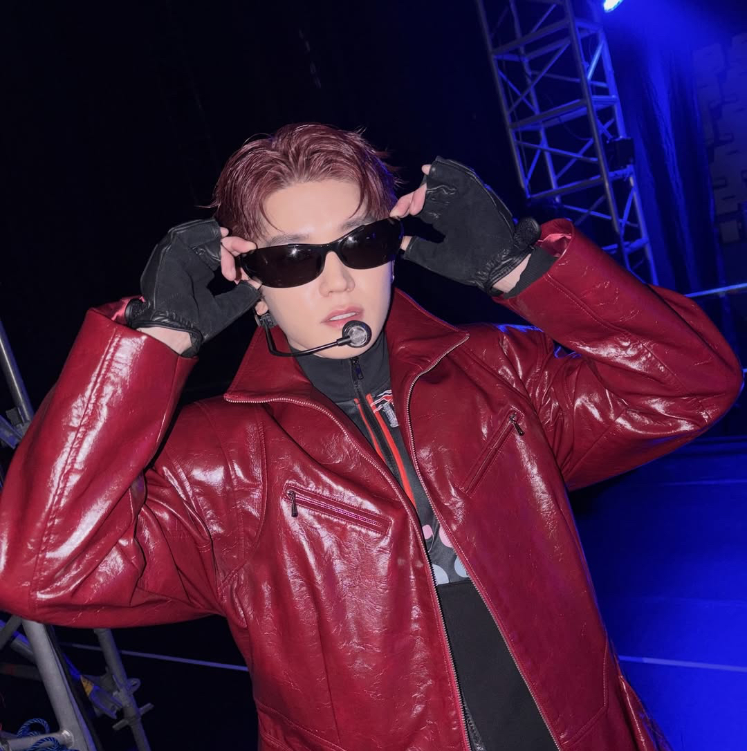 A moment captured by Taeyong (NCT 127)'s fan