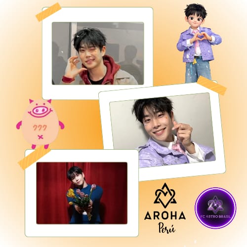 A moment captured by MJ (ASTRO)'s fan