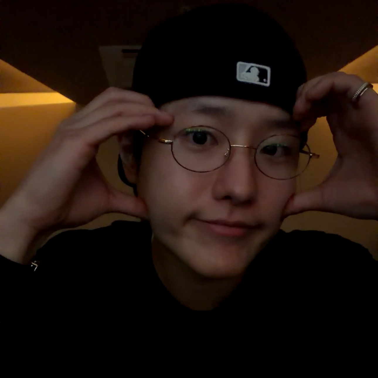 A moment captured by WOODZ's fan