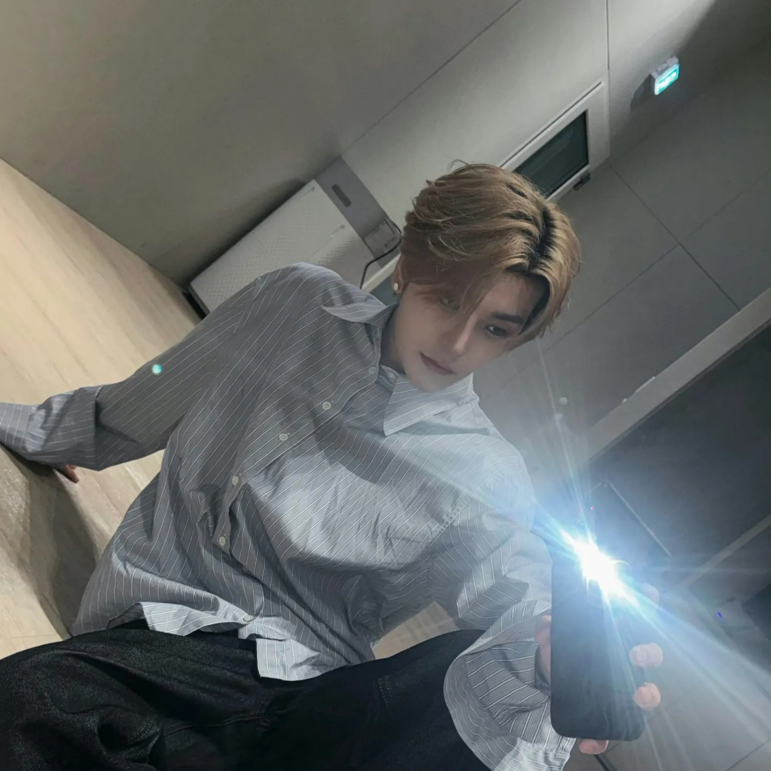 Recent activity shot of He Xinlong (ALPHA DRIVE ONE)