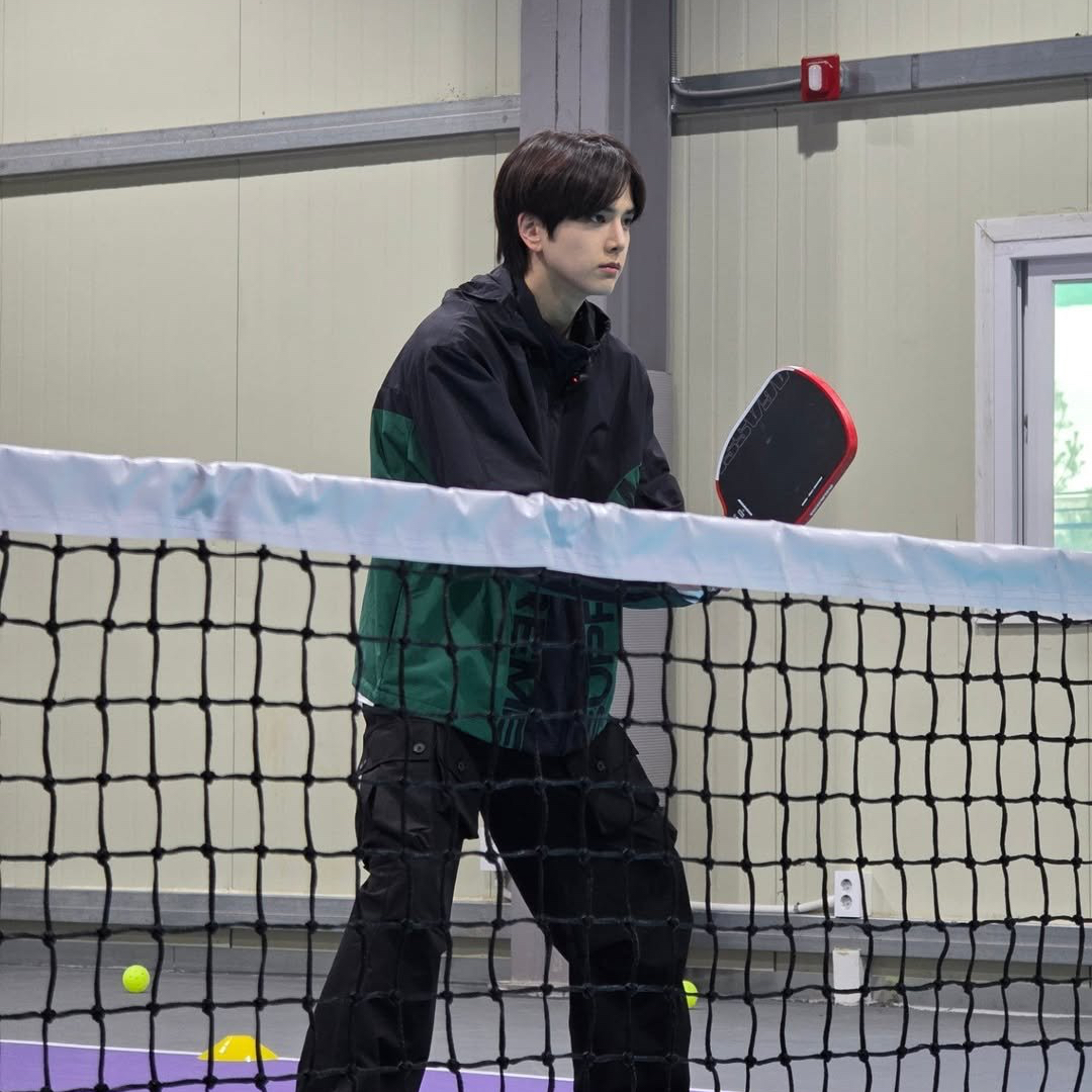Recent activity shot of Younghoon (THE BOYZ)