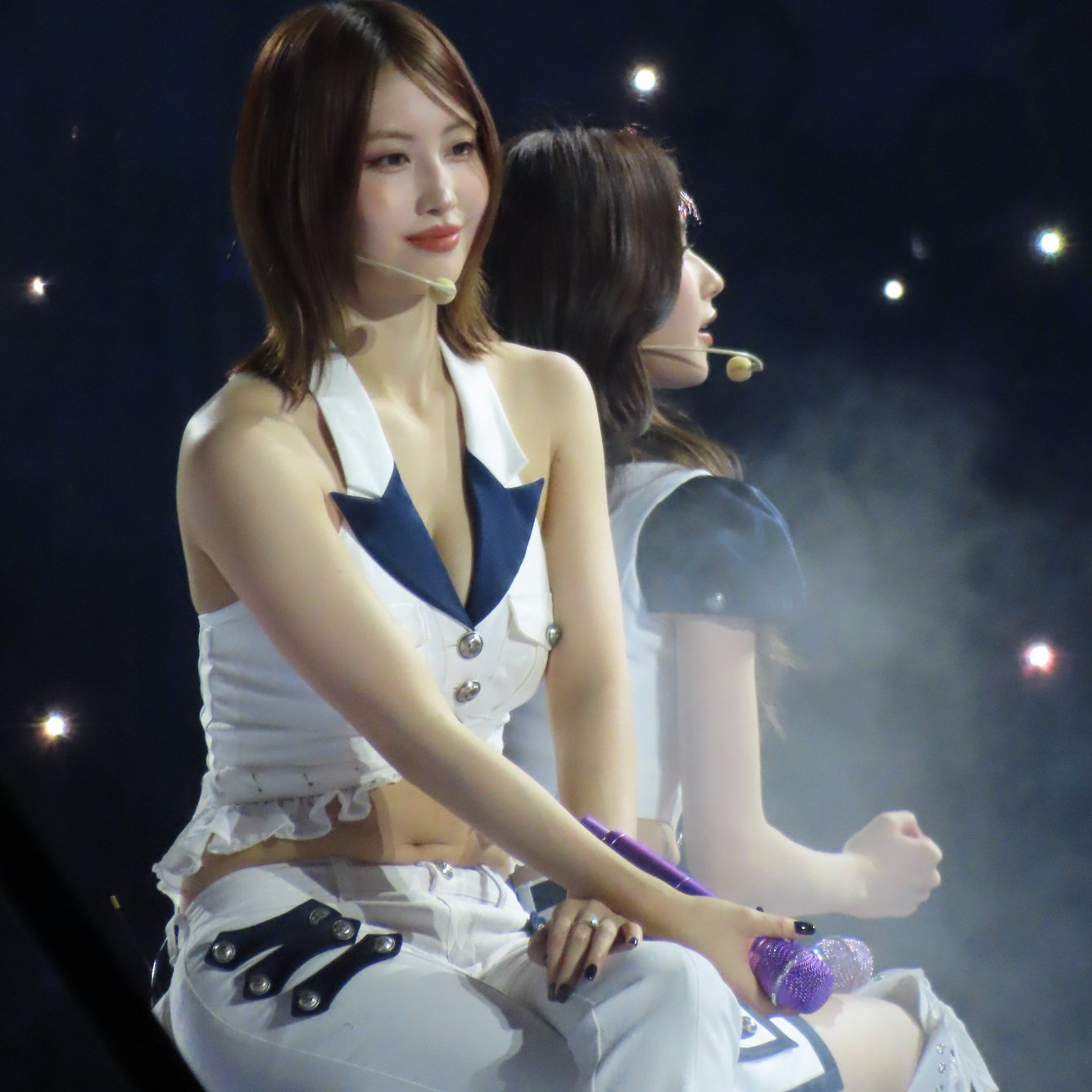 Momen yang diabadikan oleh penggemar Momo (TWICE)