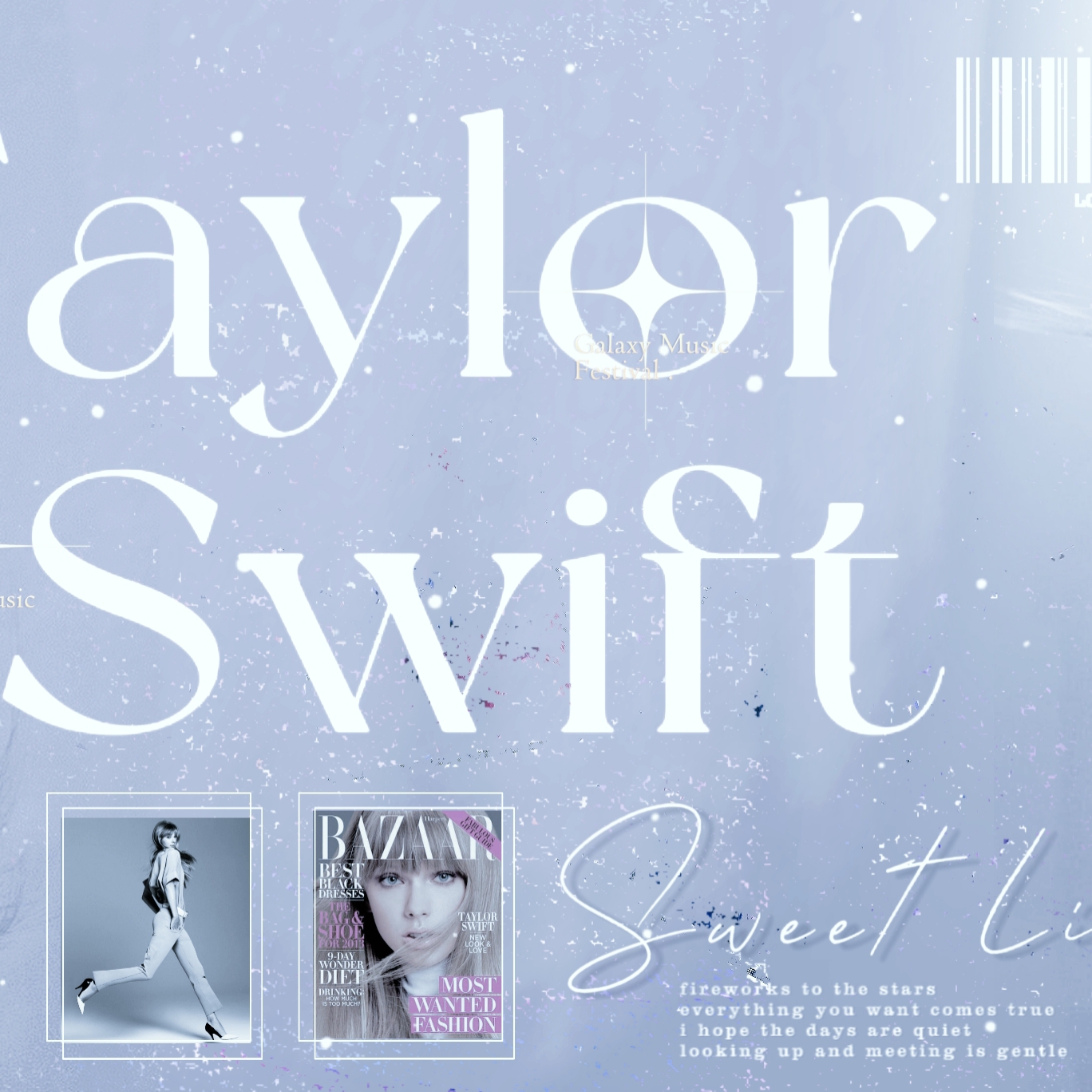 Recent activity shot of Taylor Swift