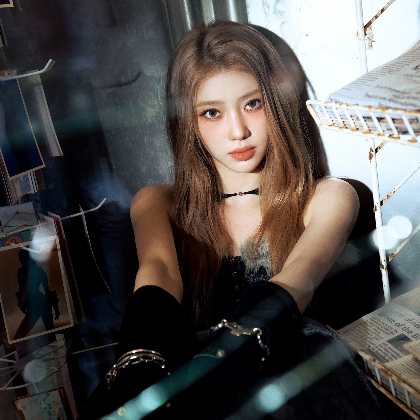 A moment captured by Xiao Ting (Kep1er)'s fan