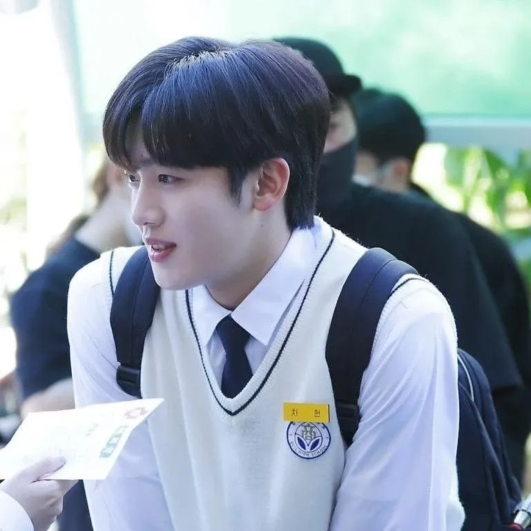 Behind-the-scenes cut of Kim Yohan (WEi)