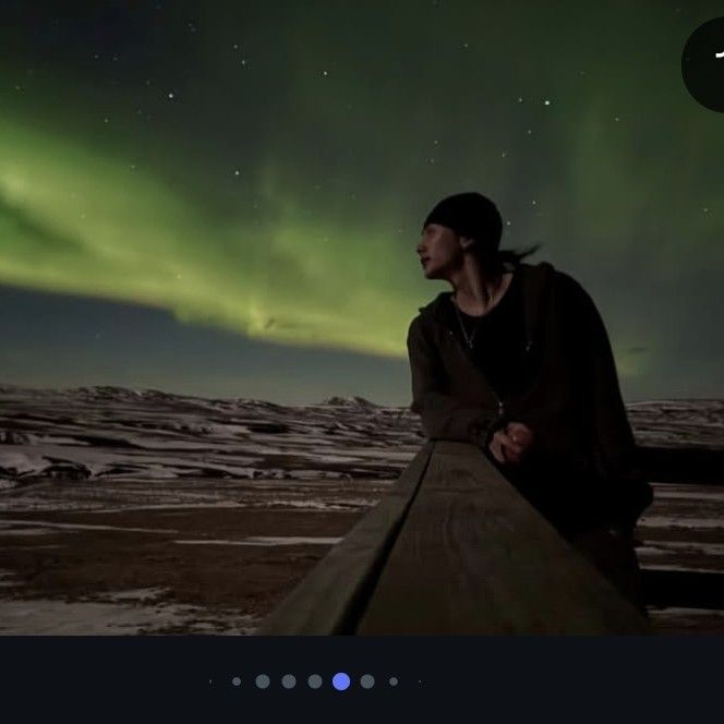 A moment captured by Stray Kids's fan