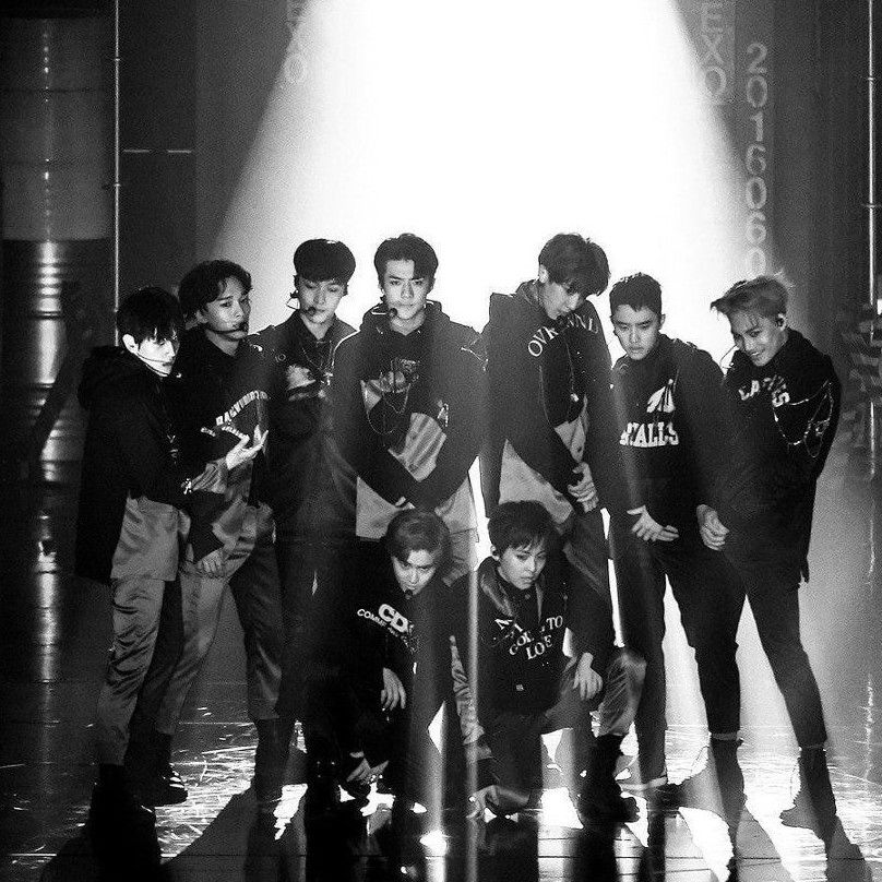 EXO粉丝拍下的瞬间