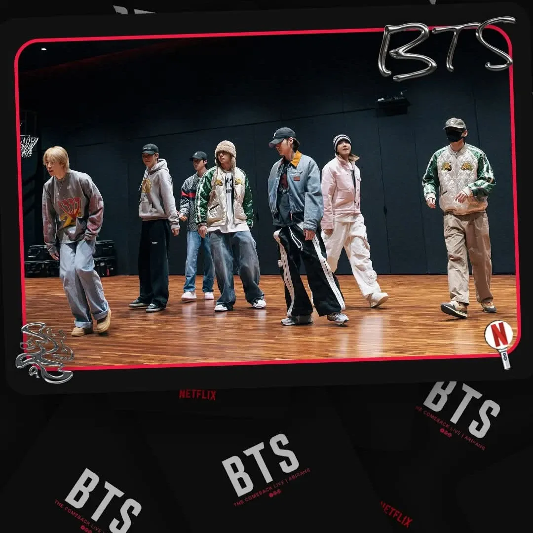 A moment captured by BTS's fan