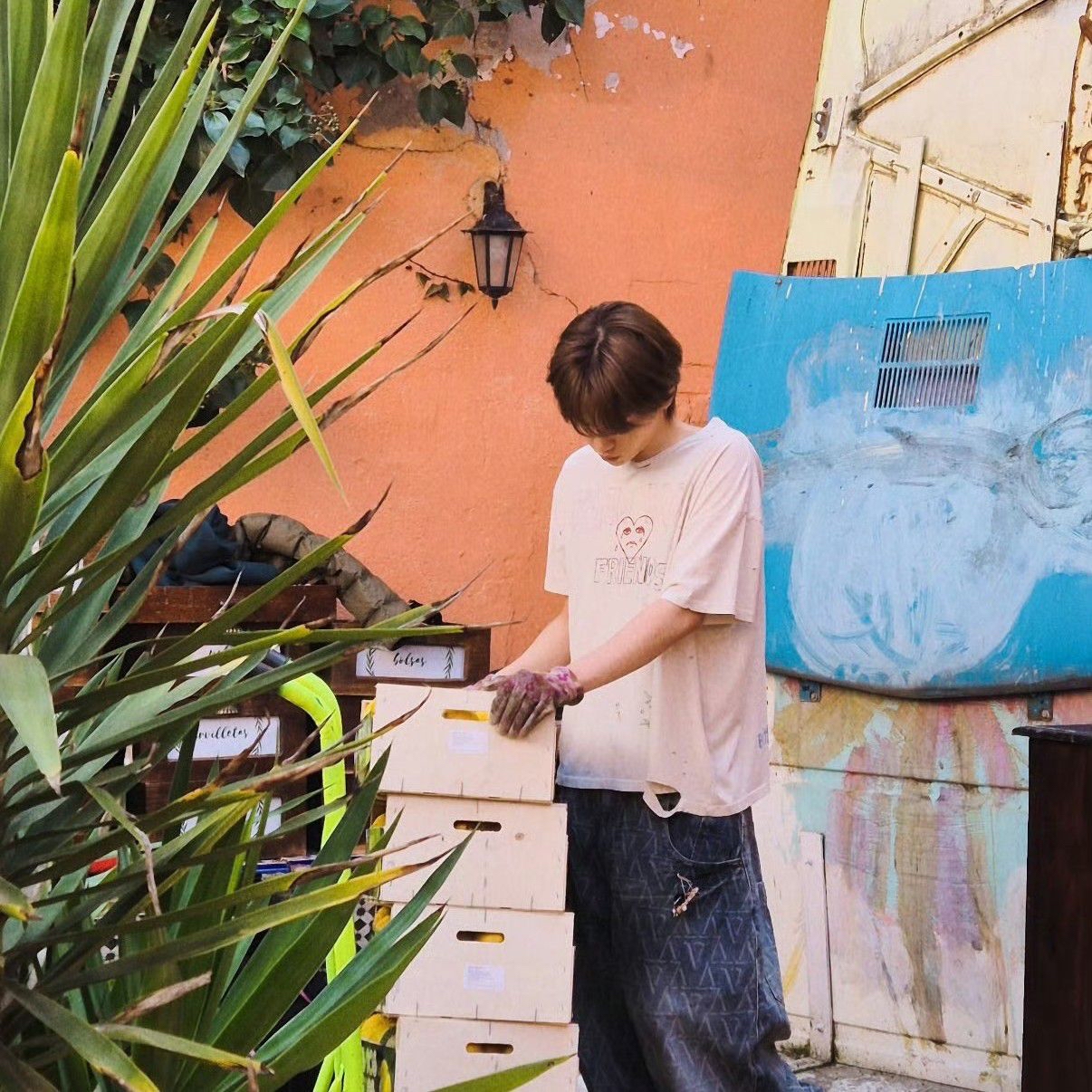 A moment captured by Baekhyun (EXO)'s fan