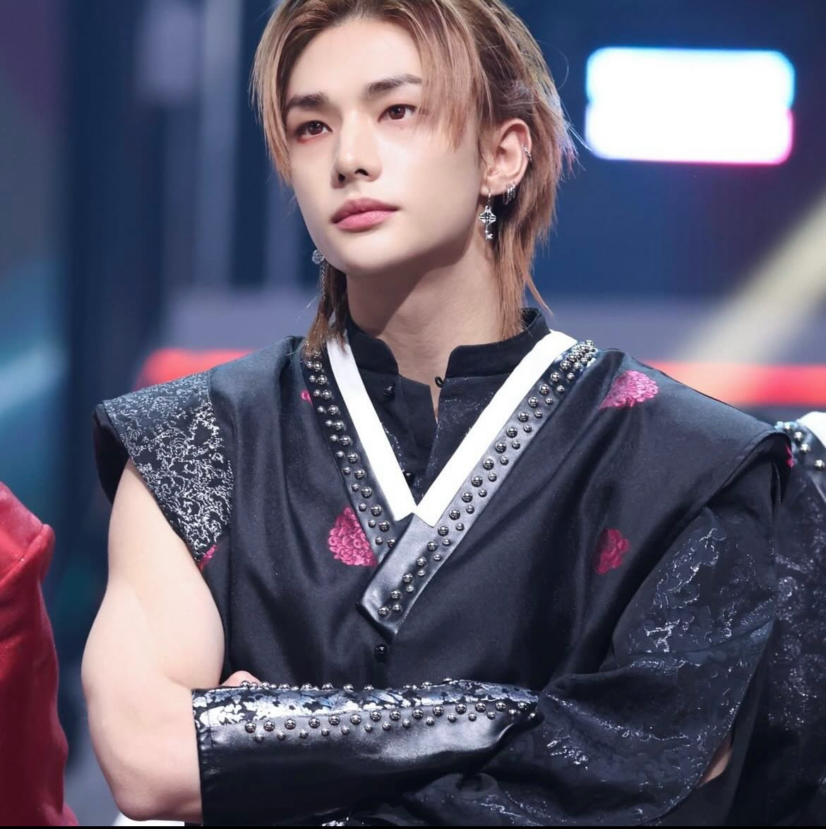 Recent activity shot of Hyunjin (Stray Kids)