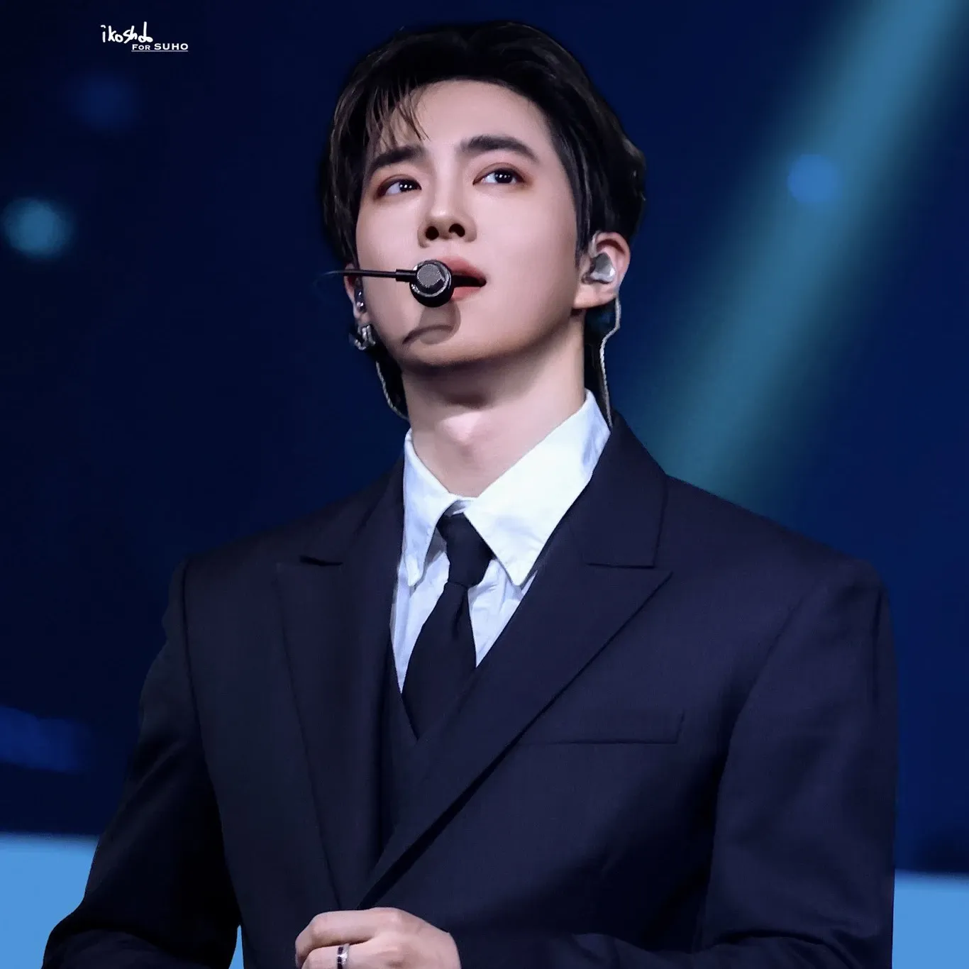 Behind-the-scenes cut of Suho (EXO)