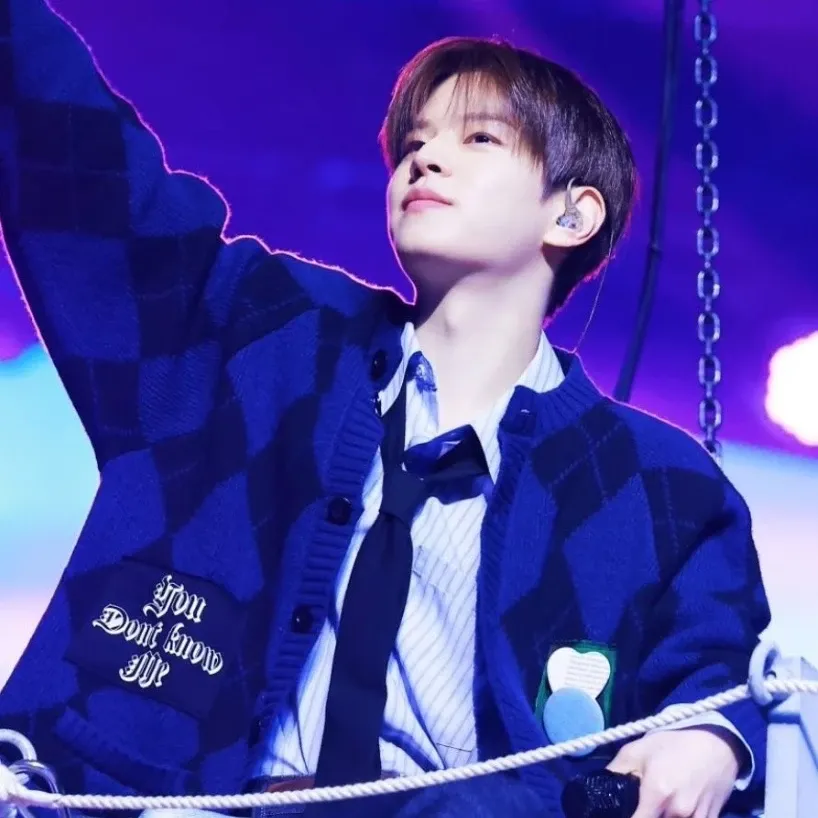 Recent activity shot of Seungmin (Stray Kids)