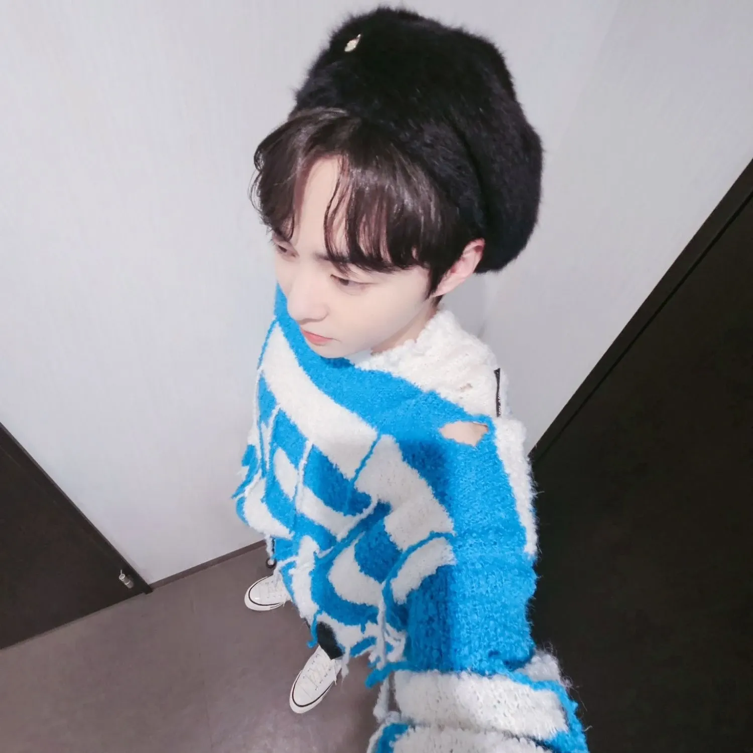 Recent activity shot of Xiumin (EXO)