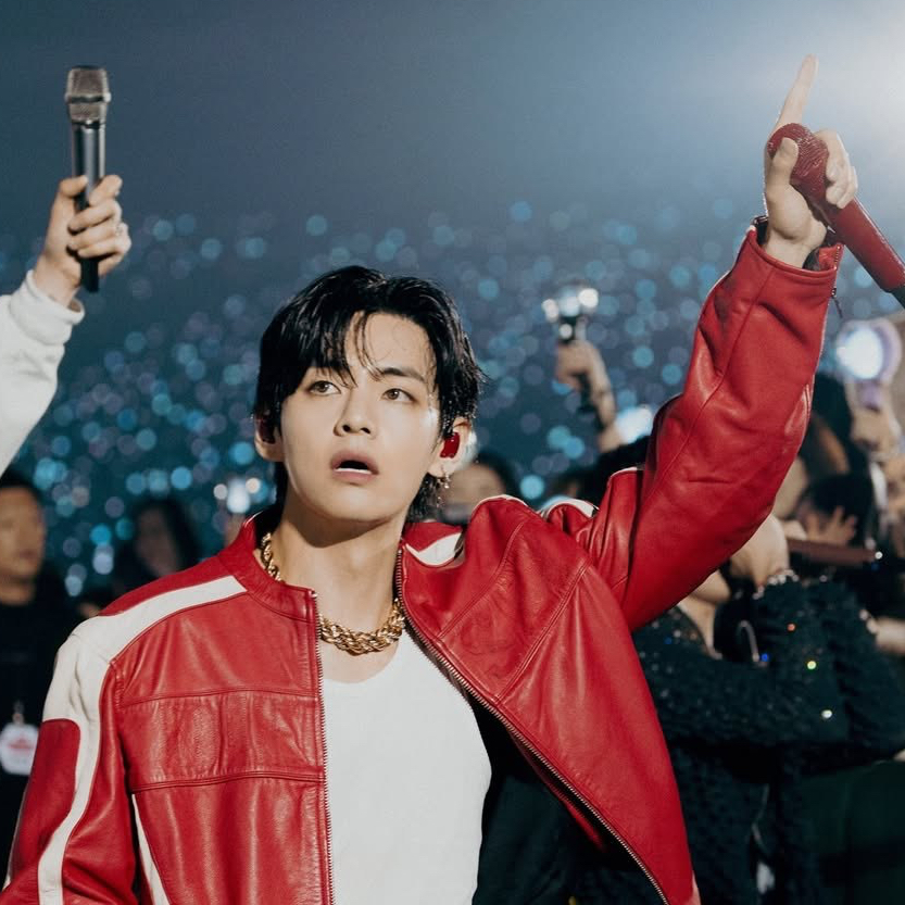 Foto aktivitas terbaru V (BTS)