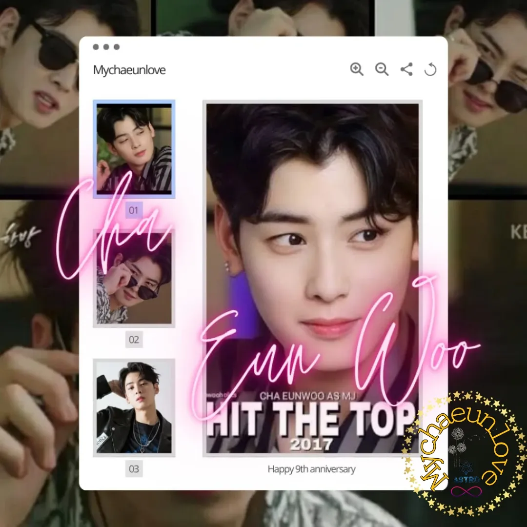 A moment captured by Eunwoo (ASTRO)'s fan