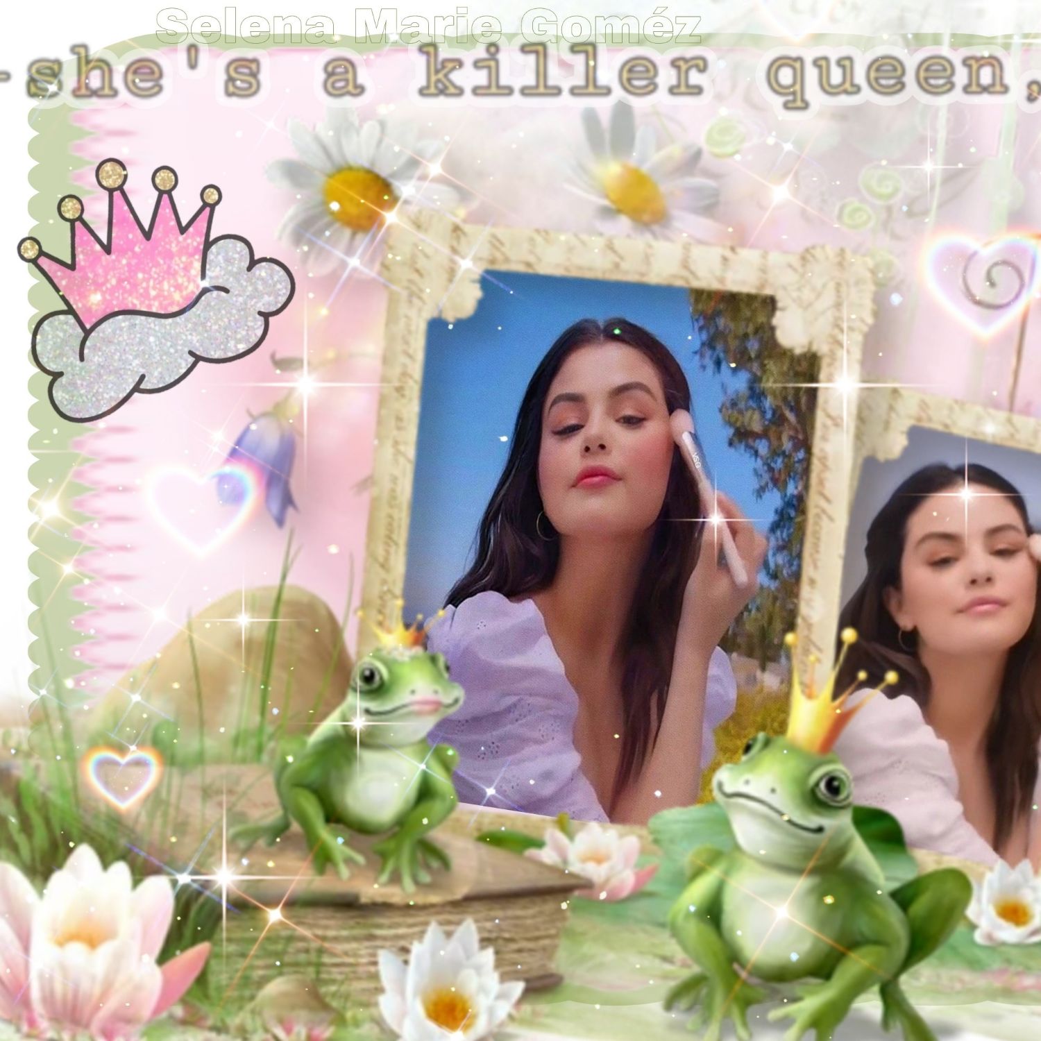 Behind-the-scenes cut of Selena Gomez